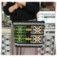 TAS0757 Tas Handbag Manik-Manik Motif Dayak Kalimantan