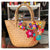 TAS0772 Tas Handbag Anyaman Purun Handmade