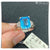 CPA0106 Cincin Perak Blue Topaz