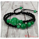 GTL0289 Gelang Tali Macrame Batu Giok