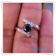 CBR0395 Cincin Berlian Black Diamond