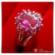 CPA0031 Cincin Merah Siam Perak