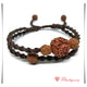 GTL0029 Gelang Tali Biji Rudraksha