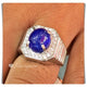 CPA0043 Cincin Safir Perak