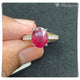 CPA0111 Cincin Perak Permata Ruby