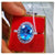 CPA0010 Cincin Perak Batu Blue Topaz
