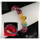 GBT0824 Gelang Batu Ruby Tanzania Mix Plat Xuping