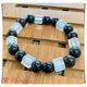 GBT0944 Gelang Batu Black Onyx Mix Kristal Kotak
