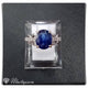 CPA0235 Cincin Perak Permata Blue Safir