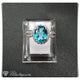 CPA0236 Cincin Perak Permata Blue Topaz