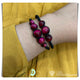 GTL0439 Gelang Tali Macrame Batu Tiger Eyes