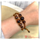 GTL0441 Gelang Tali Macrame Batu Tiger Eyes