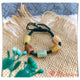 GTL0457 Gelang Tali Macrame Batu Giok Birma