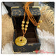 KTL0092 Kalung Tali Batu Giok