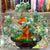 HAN0012 Hiasan/Dekorasi Meja Pohon Batu Krikil Green Aventurine