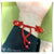 GTL0568 Gelang Tali Batu Aleksandri Kerucut