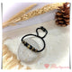 GTL0608 Gelang Tali Macrame Batu Black Onix Naga