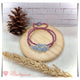 GTL0640 Gelang Tali Macrame Batu Agate