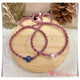 GTL0677 Gelang Tali Macrame Mutiara Air Tawar