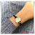 GTL0758 Gelang Tali Macrame Batu Mata Kucing