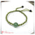 GTL0775 Gelang Tali Macrame Batu Green Agate