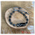 GTL0815 Gelang Tali Serut Batu Tiger Eyes Kombinasi Plat Batu Dzi Tibet