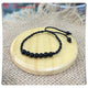 GTL0828 Gelang Tali Macrame Batu Black Onix