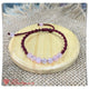 GTL0827 Gelang Tali Macrame Batu Rose Quartz